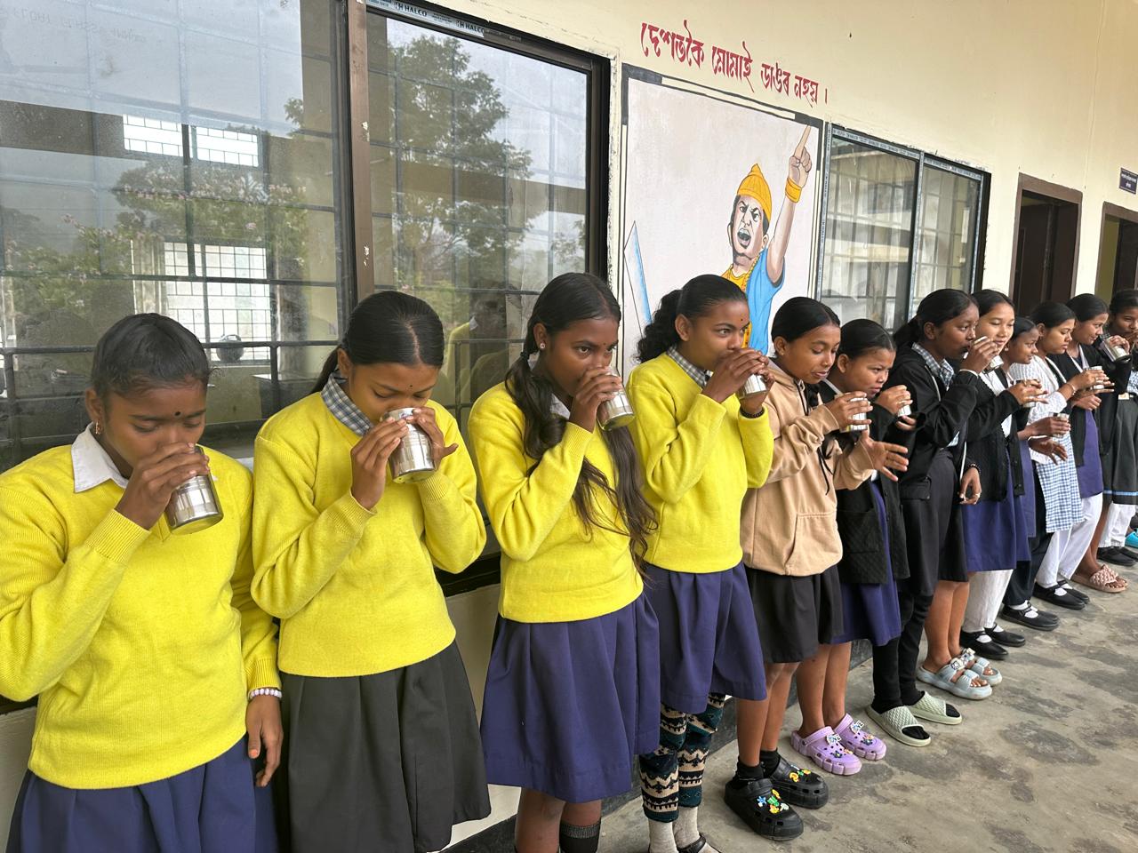 Assam's PM POSHAN: Fighting Malnutrition with Sri Sathya Sai Annapoorna Trust